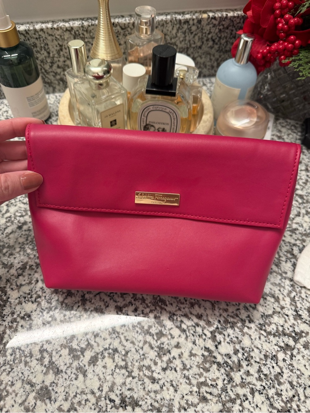Salvatore Ferragamo Cosmetic Bag